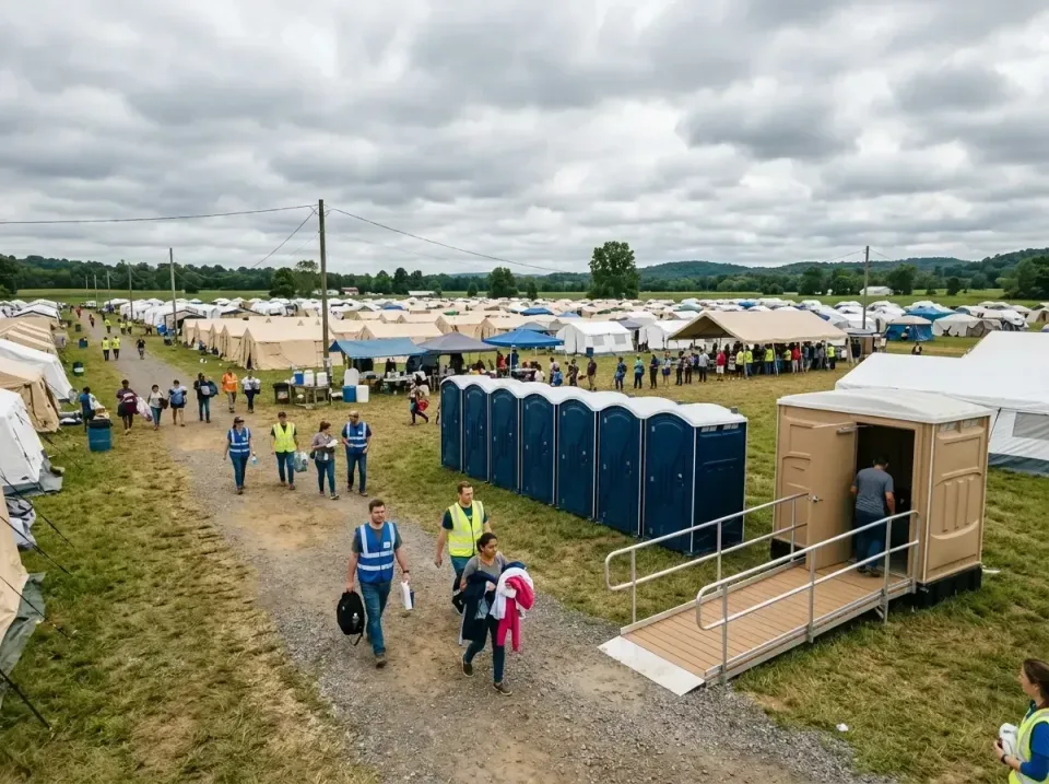 disaster-relief-camp-restrooms-010 — frequently asked questions, Dumpster & Portable Bathrooms Rental in Buckhorn, CA